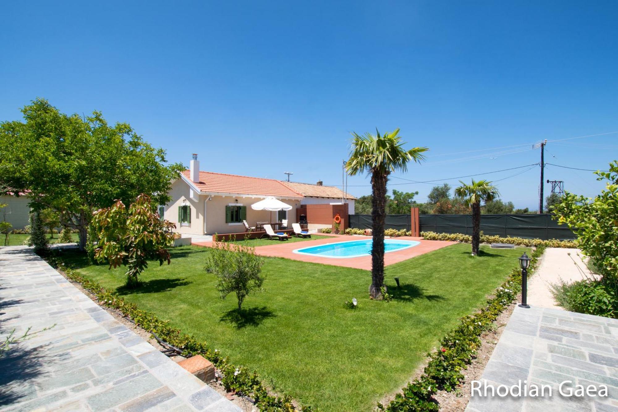 Rhodian Gaea Villa Theológos Exteriér fotografie